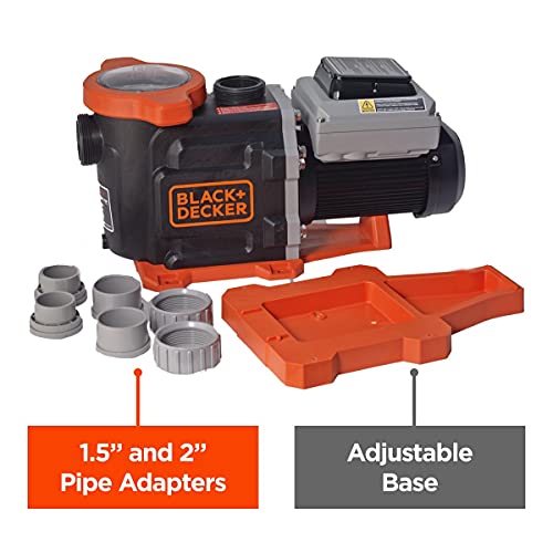 BLACK+DECKER (1.5 HP) In Ground Variable Speed Pool Pump BLACK+DECKER (1.5 HP) In Ground Variable Speed Pool Pump